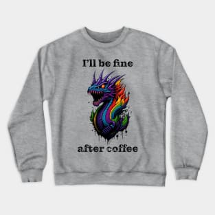 Coffee Dragon Crewneck Sweatshirt